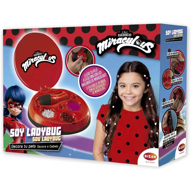 Bizak Miraculous Decora tu pelo