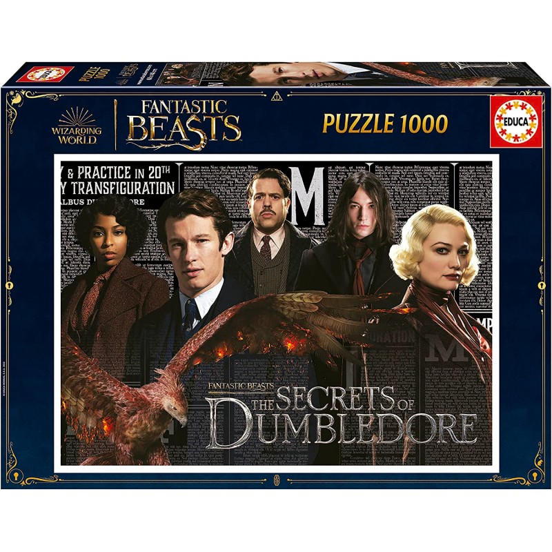 Educa - 1000 Fantastic Beasts | Puzzle de 1000 Piezas