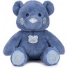 Famosa Softies - Boutique is Colors Blue, Osito de Peluche de Color Azul con Detalles en Plateado