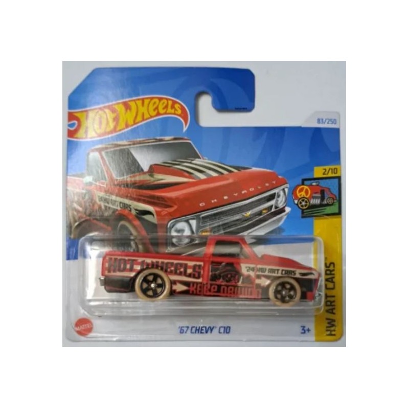 2024 Hot Wheels 83/250 HTD72 '67 Chevy C10 HW Art Cars 2/10