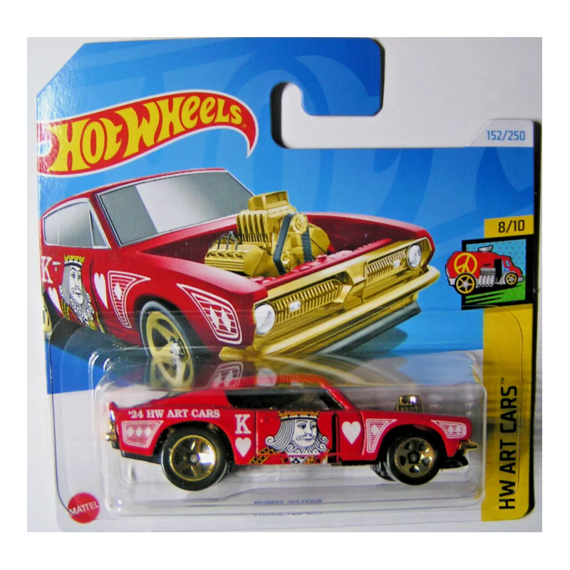 Hot Wheels 2024 King Kuda Red 152/250 1:64 HTD73