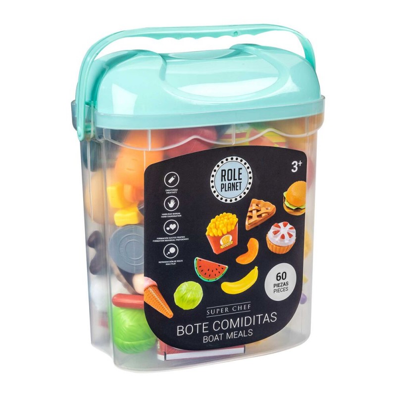 Bote Comiditas 60 Piezas Role Planet