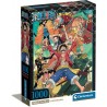 Clementoni One Piece 39921 Puzzle de 1000 Piezas con póster – Juego de táctica para los Fans del Manga y del Anime