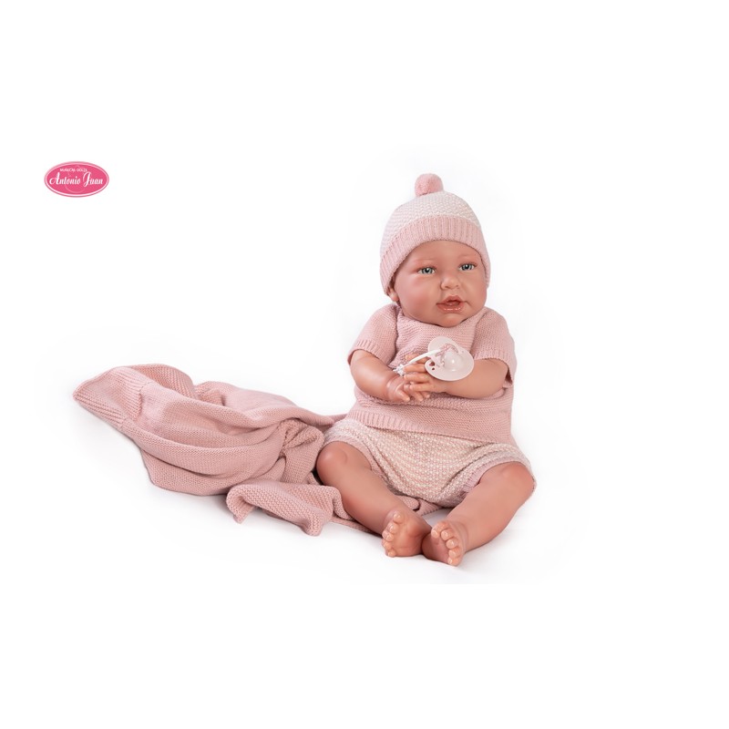 Mi Primer Reborn Daniella con toquilla – Ref. 81055