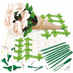 Educa - Ramo 6 rosas blancas Floral Art