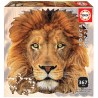 367 LEÓN ´ANIMAL FACE SHAPED PUZZLE´