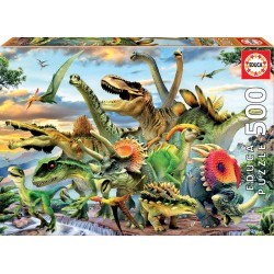 Educa - Dinosaurios Puzzle, 500 Piezas