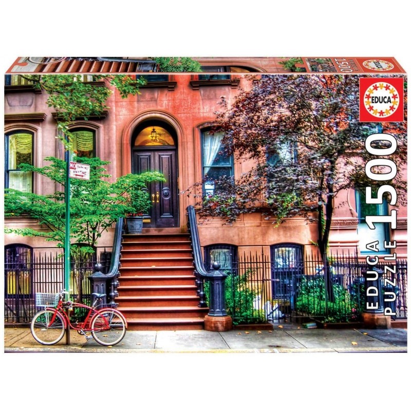 Educa - Greenwich Village, Nueva York Puzzle, 1500 Piezas (18502)