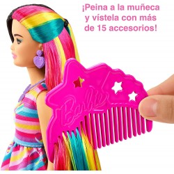 Barbie Totally Hair Pelo extralargo Corazón